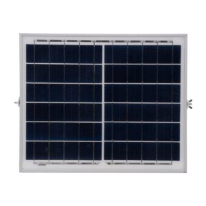 GloboStar® 71555 Αυτόνομος Ηλιακός Προβολέας LED SMD 40W 3200lm με Ενσωματωμένη Μπαταρία 5000mAh – Φωτοβολταϊκό Πάνελ με Αισθητήρα Ημέρας-Νύχτας και Ασύρματο Χειριστήριο RF 2.4Ghz Αδιάβροχος IP66 Ψυχρό Λευκό 6000K
