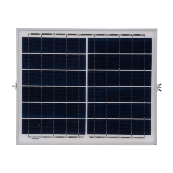 GloboStar® 71555 Αυτόνομος Ηλιακός Προβολέας LED SMD 40W 3200lm με Ενσωματωμένη Μπαταρία 5000mAh – Φωτοβολταϊκό Πάνελ με Αισθητήρα Ημέρας-Νύχτας και Ασύρματο Χειριστήριο RF 2.4Ghz Αδιάβροχος IP66 Ψυχρό Λευκό 6000K