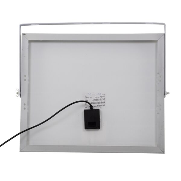 GloboStar® 71555 Αυτόνομος Ηλιακός Προβολέας LED SMD 40W 3200lm με Ενσωματωμένη Μπαταρία 5000mAh – Φωτοβολταϊκό Πάνελ με Αισθητήρα Ημέρας-Νύχτας και Ασύρματο Χειριστήριο RF 2.4Ghz Αδιάβροχος IP66 Ψυχρό Λευκό 6000K