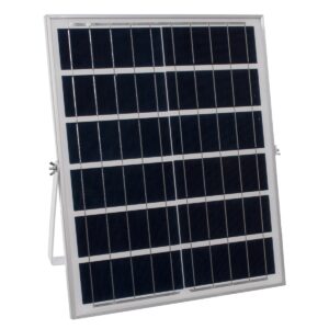 GloboStar® 71556 Αυτόνομος Ηλιακός Προβολέας LED SMD 60W 4800lm με Ενσωματωμένη Μπαταρία 10000mAh – Φωτοβολταϊκό Πάνελ με Αισθητήρα Ημέρας-Νύχτας και Ασύρματο Χειριστήριο RF 2.4Ghz Αδιάβροχος IP66 Ψυχρό Λευκό 6000K