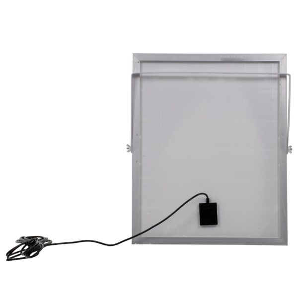 GloboStar® 71556 Αυτόνομος Ηλιακός Προβολέας LED SMD 60W 4800lm με Ενσωματωμένη Μπαταρία 10000mAh – Φωτοβολταϊκό Πάνελ με Αισθητήρα Ημέρας-Νύχτας και Ασύρματο Χειριστήριο RF 2.4Ghz Αδιάβροχος IP66 Ψυχρό Λευκό 6000K