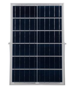 GloboStar® 71557 Αυτόνομος Ηλιακός Προβολέας LED SMD 100W 8000lm με Ενσωματωμένη Μπαταρία 15000mAh – Φωτοβολταϊκό Πάνελ με Αισθητήρα Ημέρας-Νύχτας και Ασύρματο Χειριστήριο RF 2.4Ghz Αδιάβροχος IP66 Ψυχρό Λευκό 6000K