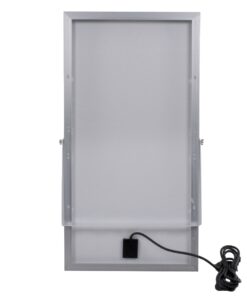 GloboStar® 71558 Αυτόνομος Ηλιακός Προβολέας LED SMD 200W 16000lm με Ενσωματωμένη Μπαταρία 20000mAh – Φωτοβολταϊκό Πάνελ με Αισθητήρα Ημέρας-Νύχτας και Ασύρματο Χειριστήριο RF 2.4Ghz Αδιάβροχος IP66 Ψυχρό Λευκό 6000K