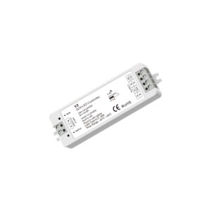 GloboStar® 71564 V2 SKYDANCE DC RF 2.4Ghz Dimmer High Speed Controller 2 Καναλιών DC 12-24V 2 x 5A 120W – Max 10.5A 252W – IP20 Μ10 x Π3.5 x Υ2cm – 5 Years Warranty