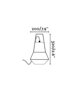 Faro Barcelona CAT Φορητό Φωτιστικό Λευκού Χρώματος, IP54, 1XE27 20W- 71563