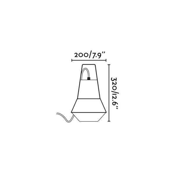 Faro Barcelona CAT Φορητό Φωτιστικό Λευκού Χρώματος, IP54, 1XE27 20W- 71563