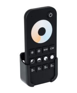 GloboStar® 71566 R2 SKYDANCE Ασύρματο Χειριστήριο Αφής RF 2.4Ghz 1 Group για όλα τα CCT SKYDANCE Controller DC 3V 2 x AAA – IP20 Μαύρο Μ12.2 x Π5.3 x Υ1.7cm – 5 Years Warranty