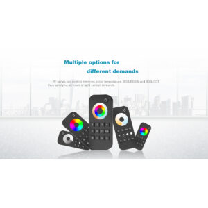 GloboStar® 71569 RT1 SKYDANCE Ασύρματο Χειριστήριο Αφής RF 2.4Ghz 1 Group για όλα τα Μονόχρωμα SKYDANCE Controller DC 3V 2 x AAA – IP20 Μαύρο Μ12.2 x Π5.3 x Υ1.7cm – 5 Years Warranty