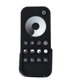 GloboStar® 71569 RT1 SKYDANCE Ασύρματο Χειριστήριο Αφής RF 2.4Ghz 1 Group για όλα τα Μονόχρωμα SKYDANCE Controller DC 3V 2 x AAA – IP20 Μαύρο Μ12.2 x Π5.3 x Υ1.7cm – 5 Years Warranty