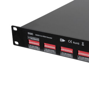 GloboStar® 71570 D32C SKYDANCE DC DMX & RDM Dimmer High Speed Controller / Constant Current Decoder 32 Καναλιών DC 12-48V 32 x 700mA 34W – Max 22.5A 1075W – IP20 Μ48 x Π26 x Υ5cm – 5 Years Warranty