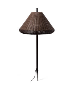 Faro Barcelona HUE OUT Εξωτερικό Φωτιστικό με Ακίδα, Ψάθινος Χρωματισμός – 71575P-07