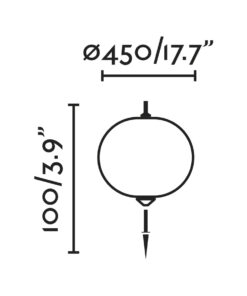Faro Barcelona HUE OUT Φωτιστικό Ακίδα, Λευκού-Γκρι Χρώματος, IP44 – 71576P-04