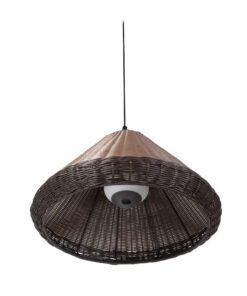 Faro Barcelona HUE OUT Κρεμαστό Φωτιστικό από Ψάθινο Συνθετικού – 71579C-07