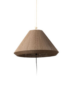 Faro Barcelona HUE OUT Κρεμαστό Φορητό Φωτιστικό Καφέ Χρώματος- 71584-06