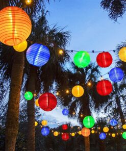 GloboStar® 71597 Αυτόνομο Ηλιακό Φωτιστικό Υφασμάτινη Μωβ Μπάλα Φ30cm LED SMD 1W 100lm με Ενσωματωμένη Μπαταρία 1200mAh – Φωτοβολταϊκό Πάνελ με Αισθητήρα Ημέρας-Νύχτας Αδιάβροχο IP65 Ψυχρό Λευκό 6000K