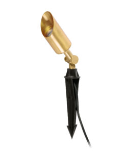 ANDY SATIN GOLD SPIKE LAMP                        FARO – 71613