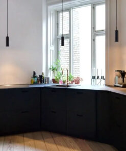 Κρεμαστό Φωτιστικό DFTP Mib 6 1xGU10 Μαύρου Χρώματος – 71679903