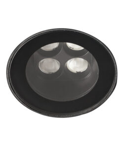 TRAS-8 RECESSED BLACK FIXED 8W 3000K 13°          FARO – 71702