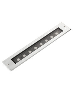 Faro Barcelona Φωτιστικό Δαπέδου Κήπου FALLS 290 LED 9W 3000K IP67 Ατσάλι – 71730