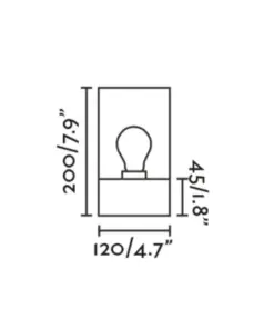 Faro Barcelona KILA 200 Σκούρο Γκρι Φωτιστικό οροφής E27 με Διάφανο Διαχύτη 15W IP65 – 71740