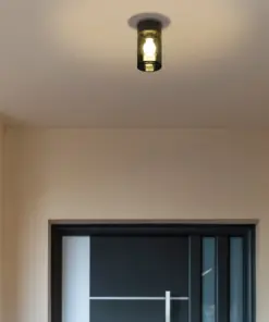 Faro Barcelona Φωτιστικό Οροφής KILA Σκούρο Γκρι IP65 – 71741