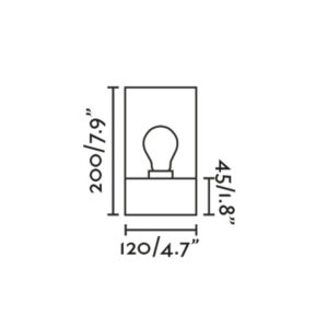 Faro Barcelona Φωτιστικό Οροφής KILA Σκούρο Γκρι IP65 – 71741