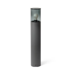 Faro Barcelona KILA 700 Σκούρο Γκρι Φωτιστικό Φάρος E27 με Ανθρακί Διαχύτη 15W IP65 – 71750