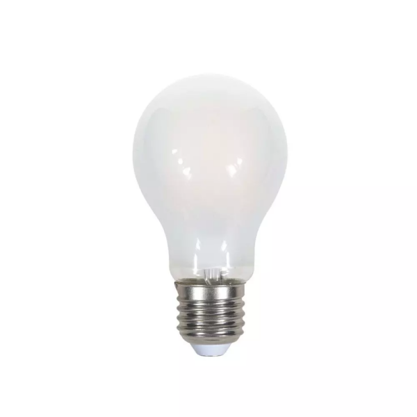 Λάμπα LED E27 A60 Cross Filament 7W Θερμό λευκό 2700K Frost Cover V-TAC - 71811