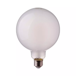 Λάμπα LED E27 G95 Filament 7W Θερμό λευκό 2700K Frost Cover V-TAC – 7187