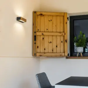 Faro Barcelona DORO 220 Επιτραπέζιο Φωτιστικό LED σε Ξύλινο Φινίρισμα 13W 3000K IP65 – 71899