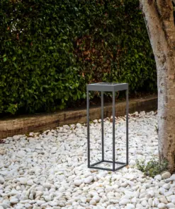 Faro Barcelona KASP Μαύρο Φορητό Ηλιακό Επαναφορτιζόμενο Φωτιστικό H.50 – 71913