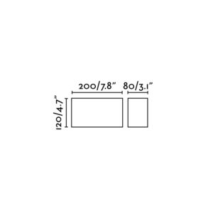 Faro Barcelona Φωτιστικό Τοίχου Led 7W Up-Down Tane Σκούρο Γκρι IP44 – 72269