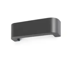 Faro Barcelona Φωτιστικό Τοίχου Led 6W Up-Down Bracket Σκούρο Γκρι IP44 – 72272