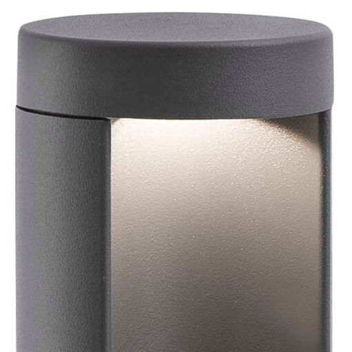 CHANDRA DARK GREY BEACON LAMP 7W 3000K            FARO – 72298
