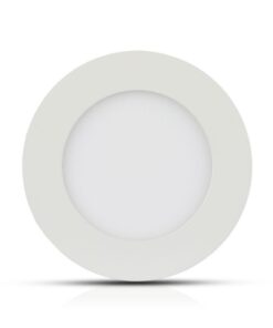 LED Panel Στρογγυλό Χωνευτό Λευκό 24W V-TAC PRO Samsung Chip 120° 2000lm Ø300 Θερμό Λευκό 3000K – 724