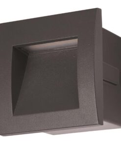 ΦΩΤΙΣΤΙΚΟ ΧΩΝΕΥΤΟ LED 3W IP54 220-240V 90X90X70mm ΓΡΑΦΙΤΗ PRO EUROLAMP 145-52501