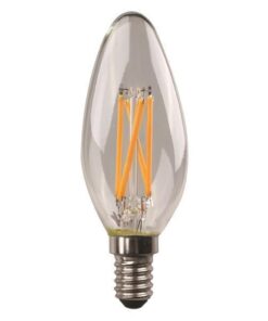 ΛΑΜΠΑ LED ΚΕΡΙ CROSSED FILAMENT 6.5W E14 2700K 220-240V DIMMABLE EUROLAMP – 147-78183
