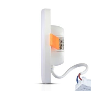 LED Panel Τετράγωνο Χωνευτό Λευκό Ρυθμιζόμενο 12W V-TAC PRO Samsung Chip 120° 750lm 12×12 Θερμό Λευκό 3000K – 730