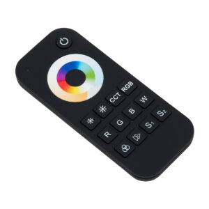 GloboStar® 73009 RT5 SKYDANCE Ασύρματο Χειριστήριο Αφής RF 2.4Ghz 1 Group για όλα τα RGBW+WW SKYDANCE Controller  DC 3V 2 x AAA – IP20 Μαύρο Μ5.3 x Π1.75 x Υ12.2cm – 5 Years Warranty