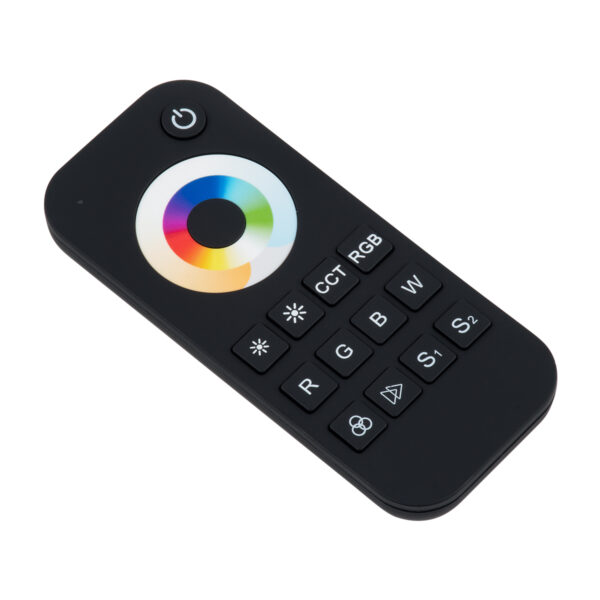 GloboStar® 73009 RT5 SKYDANCE Ασύρματο Χειριστήριο Αφής RF 2.4Ghz 1 Group για όλα τα RGBW+WW SKYDANCE Controller  DC 3V 2 x AAA – IP20 Μαύρο Μ5.3 x Π1.75 x Υ12.2cm – 5 Years Warranty