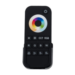 GloboStar® 73009 RT5 SKYDANCE Ασύρματο Χειριστήριο Αφής RF 2.4Ghz 1 Group για όλα τα RGBW+WW SKYDANCE Controller  DC 3V 2 x AAA – IP20 Μαύρο Μ5.3 x Π1.75 x Υ12.2cm – 5 Years Warranty