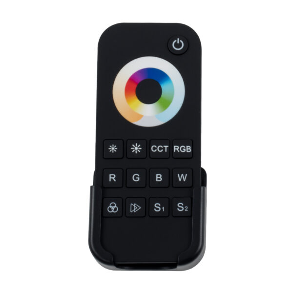 GloboStar® 73009 RT5 SKYDANCE Ασύρματο Χειριστήριο Αφής RF 2.4Ghz 1 Group για όλα τα RGBW+WW SKYDANCE Controller  DC 3V 2 x AAA – IP20 Μαύρο Μ5.3 x Π1.75 x Υ12.2cm – 5 Years Warranty