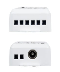 GloboStar® 73010 Ασύρματος WiFi LED RGBW+WW+CCT Controller IOS/Android 5in1 2.4Ghz DC 12-24V Max 180W