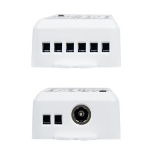 GloboStar® 73010 Ασύρματος WiFi LED RGBW+WW+CCT Controller IOS/Android 5in1 2.4Ghz DC 12-24V Max 180W