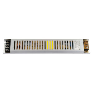 GloboStar® 73018 Μεταλλικό Τροφοδοτικό PELV Ultra Slim για Προϊόντα LED 300W 12.5A – AC 220-240V σε DC 24V – IP20 Μ31 x Π5.4 x Υ2.3cm – 3 Years Warranty