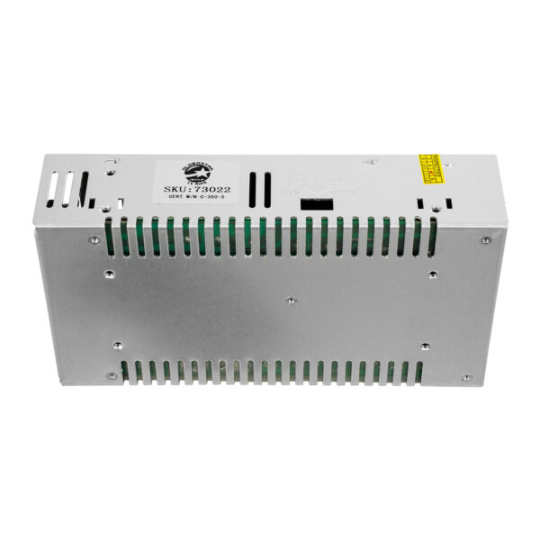 GloboStar® 73022 Μεταλλικό Τροφοδοτικό PELV για Προϊόντα LED 350W 70A – AC 220-240V σε DC 5V – IP20 L21.5 x W11.5 x H5cm – 3 Years Warranty