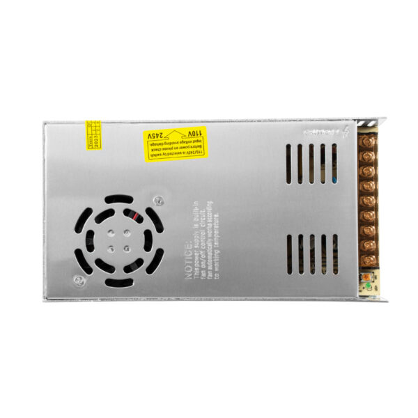 GloboStar® 73022 Μεταλλικό Τροφοδοτικό PELV για Προϊόντα LED 350W 70A – AC 220-240V σε DC 5V – IP20 L21.5 x W11.5 x H5cm – 3 Years Warranty