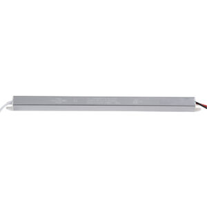 GloboStar® 73024 Μεταλλικό Τροφοδοτικό PELV Ultra Slim για Προϊόντα LED 60W 5A – AC 220-240V σε DC 12V – IP20 L31 x W1.8 x H1.8cm – 3 Χρόνια Εγγύηση