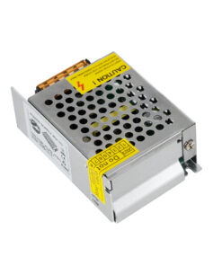 GloboStar® 73032 Μεταλλικό Τροφοδοτικό PELV για Προϊόντα LED 25W 2.1A – AC 220-240V σε DC 12V – IP20 L8.7 x W5.8 x H3.4cm – 3 Χρόνια Εγγύηση