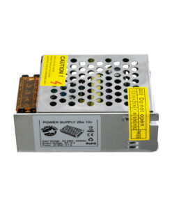 GloboStar® 73032 Μεταλλικό Τροφοδοτικό PELV για Προϊόντα LED 25W 2.1A – AC 220-240V σε DC 12V – IP20 L8.7 x W5.8 x H3.4cm – 3 Χρόνια Εγγύηση